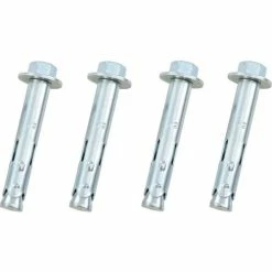 Global Industrial™ 1/2" x 3" Sleeve Anchor, Set Of 4