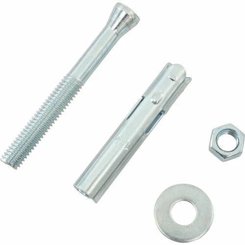 Global Industrial 1/2" x 3" Sleeve Anchor, Set Of 4 - Image 2