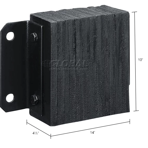 Global Industrial™ Dock Bumper 12"W x 4.5"D x 10"H - Image 6