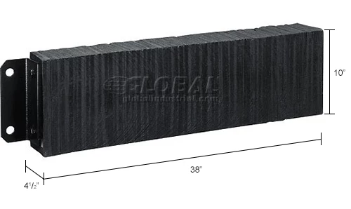 Global Industrial™ Dock Bumper 36"W x 4.5"D x 10"H - Image 6