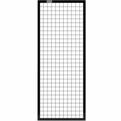 Global Industrial™ Machine Wire Guard Panel, 2'W, Black