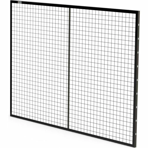 Global Industrial Machine Wire Guard Panel, 7'W, Black - Image 2