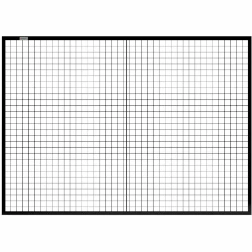 Global Industrial Machine Wire Guard Panel, 7'W, Black