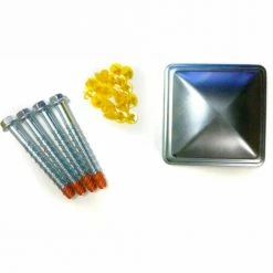 Wildeck® Single and Double Rail Post Hardware Kit