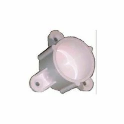 Circo Innovations Tablecap Fittings, 1-1/2"Dia., Furniture Grade Pvc, White - Pkg Qty 15
