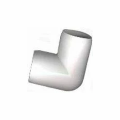 Circo Innovations Ell 90° Fittings, 1/2"Dia., Furniture Grade Pvc, White - Pkg Qty 25