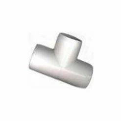 Circo Innovations Tee Fitting, 1/2"Dia., Furniture Grade Pvc, White - Pkg Qty 25