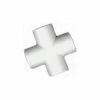 Circo Innovations Cross Fitting, 3/4"Dia., Furniture Grade Pvc, White - Pkg Qty 25