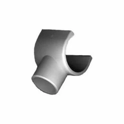 Circo Innovations Clip T Fittings, 1/2"Dia., Furniture Grade Pvc, White - Pkg Qty 25