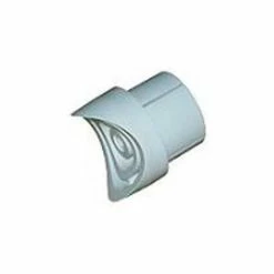 Circo Innovations Radius/Fishmouth Fittings, 1-1/4"Dia., Furniture Grade Pvc, White - Pkg Qty 15
