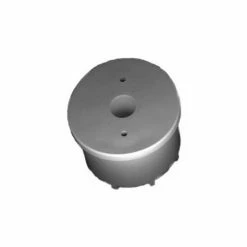 Circo Innovations Caster Insert Fittings, 7/16"W, 1-1/4"Dia., Furniture Grade Pvc, White - Pkg Qty 15
