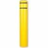 Post Guard® Bollard Cover 10-7/8" Dia. x 60" H, Yellow/Black Tape