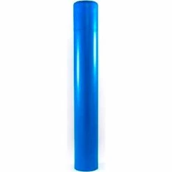 Post Guard® Bollard Cover, 8 7/8" Dia. x 52"H, Blue W/ No Tape, 8x52BLUNT