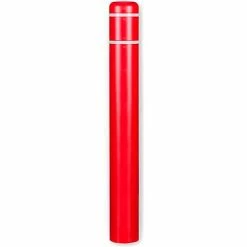Post Guard® Bollard Cover CL1386BB, 7"Dia. X 60"H, Red W/No Tape