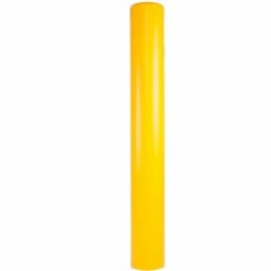 Post Guard® Bollard Cover CL1386FF, 7" Dia. x 52"H, Yellow Without Tape