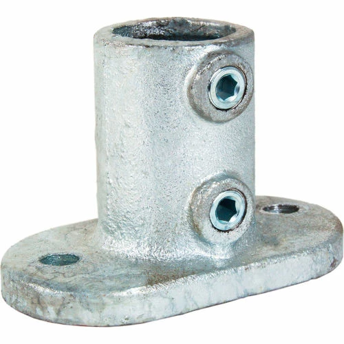 Guardian Fall Protection Guardian Replacement Knuckle for Guardrail Base, Galv. Steel, Compatible w/ All Guard Rails