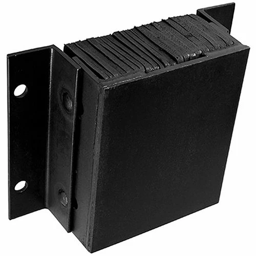 Ideal Warehouse LB412-14SF/P1 Steel-Faced Weld One Side Bumper 22-1001 10-1/4"W x 4"D x 12"H