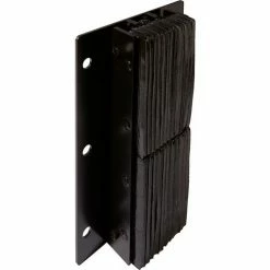 Ideal Warehouse Laminated Slide Effect® Dock Bumper, Left Side, 6-1/2"Wx10-1/2"Dx20"H, Black