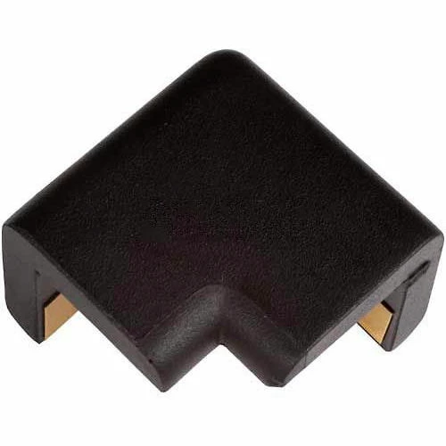 Knuffi 2D Black Protective Corner, Type H, Black, 60-6786