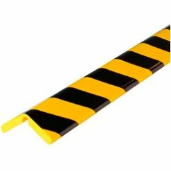 Knuffi® H+ Flex Corner Bumper Guard, 3.28', Black/Yellow, 60-6886