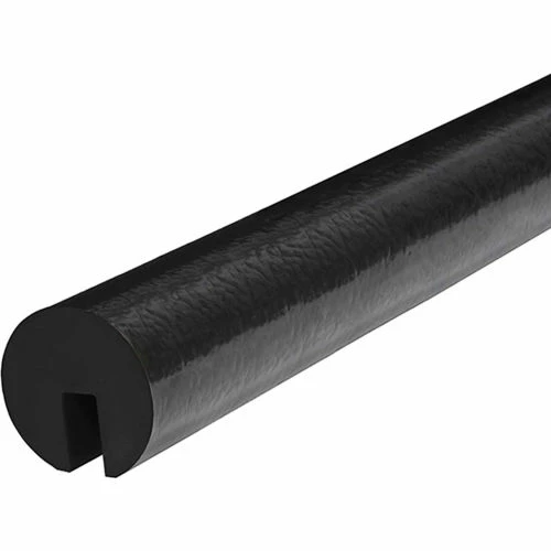 Knuffi® Bumper Guard, B+ Edge, 39"L x 2"W, Black, 60-6890