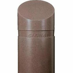 Innoplast, DBC1139BNG, Decorative Bollard Cover, Brown Granite, 11" x 39"