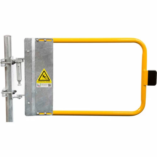 Kee Safety SGNA036PC Self-Closing Safety Gate, 34.5" - 38" Length, Safety Yellow