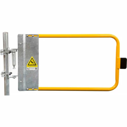 Kee Safety SGNA040PC Self-Closing Safety Gate, 38.5" - 42" Length, Safety Yellow