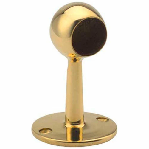 Lavi Industries, Ball End Post, for 1" Tubing, Polished Brass - Image 3
