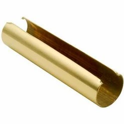 Lavi Industries, Splice, for 1" Tubing, Polished Brass