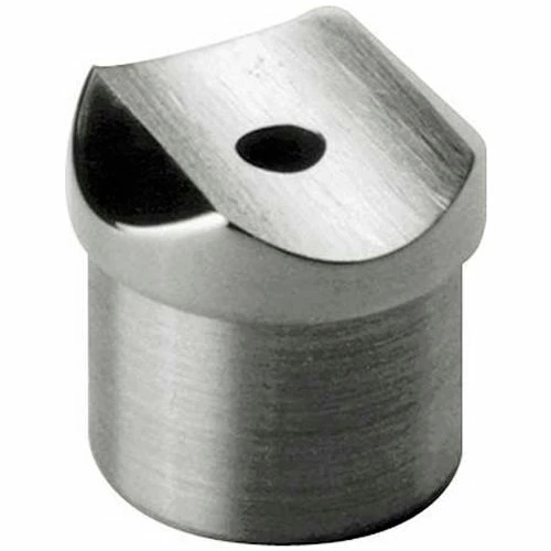 Lavi Industries, Perpendicular Collar, for 2" Tubing, Satin Stainless Steel - Image 3