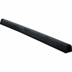 Vestil Extruded Rubber Fender Bumper M-6-120 (No Holes) - 120"L x 6"W x 6"H