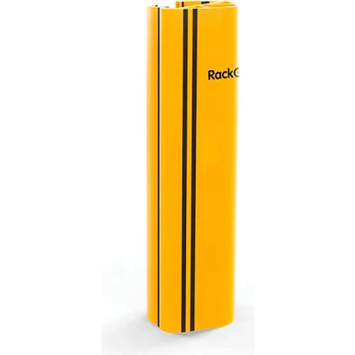 A-SAFE RackGuard, 5"W x 2-5/16"D x 23-1/2"H, Yellow - Image 2