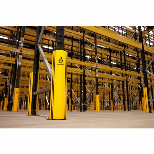 A-SAFE RackGuard, 3"W x 3"D x 23-1/2"H, Yellow - Image 5