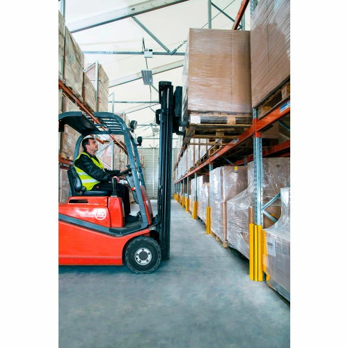 A-SAFE RackGuard, 5"W x 2-5/16"D x 23-1/2"H, Yellow - Image 7