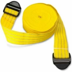 Park Sentry® Yellow Reflective Strap, 158"L x 2"W, Set of 2