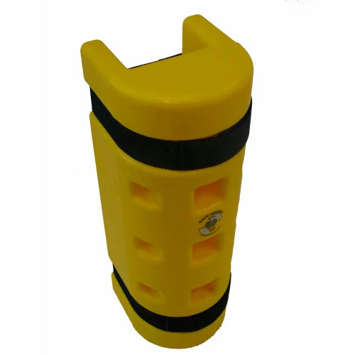 Rack Sentry® Rack Protector, 4" x 3" Opening, 18"H, Yellow - Image 3