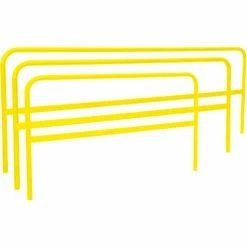 Roof Zone Universal Guardrail 7-1/2'L, Yellow, 70759