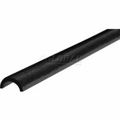 Knuffi Pipe Bumper Guard, Type R30, 196-3/4"L x 2"W x 1"H, Black, 60-6792-3