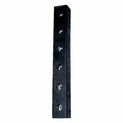 Vestil High-Impact Hardened Molded Dock Bumper DBE-30-1 - 30"L x 4.5"W x 3"H - Sold Each