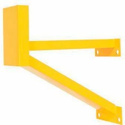 Vestil Dock Shelter Guard Post, Steel, 24"H, Yellow