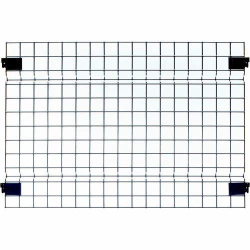 Husky Rack & Wire, Velox, Machine Guard Panel, 5' 10"W x 2'H, Black