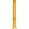 Husky Rack & Wire, Velox, Machine Guard, 8' H Adjustable Corner Post, Safety Yellow