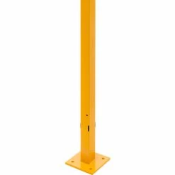 Husky Rack & Wire, Velox, Machine Guard Panel, 8'H Swing Door Post, Safety Yellow