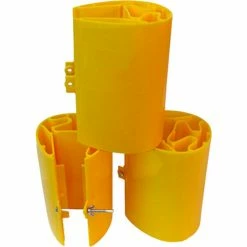 Yellow Jacket 3" x 3" Plastic Rack Protector - YJ 3-3.000 - Pkg Qty 6