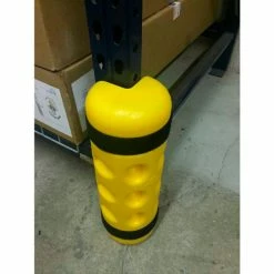 Rack Sentry® CONTOUR Rack Protector, 3"/75mm, End of Aisle, 6/carton - Pkg Qty 6